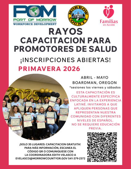 RAYOS Capacitacion para promotores de salud